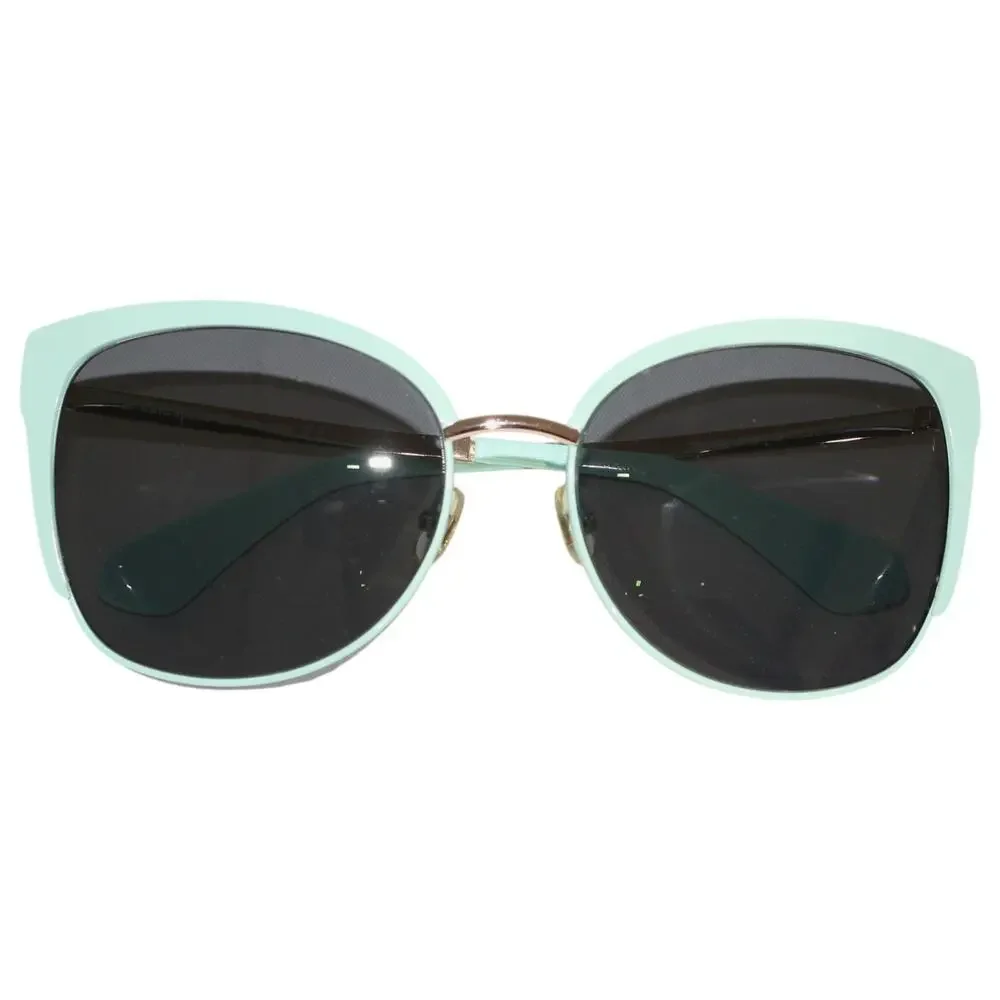 Kate Spade Baby Blue Prescription Sunglasses Cateye Gold Baby Blue